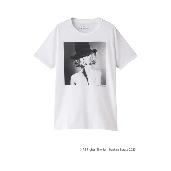 COUTURE D'ADAM サム・ハスキンス コラボTシャツ (ホワイト(KATE in