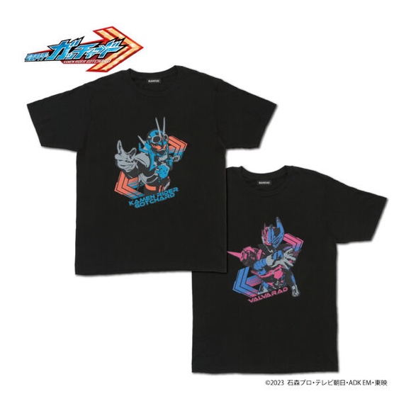 仮面ライダーガッチャード ライダー柄Tシャツ (全2種)【再販】【BANDAI